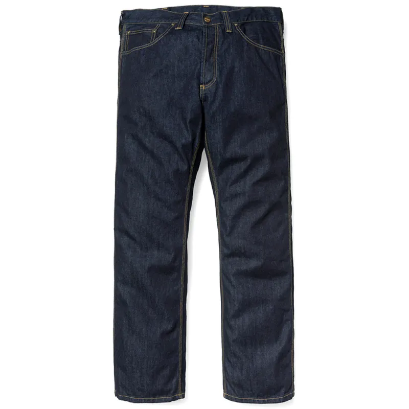 Carhartt Retro Pant Hanford Denim Blue Rinsed