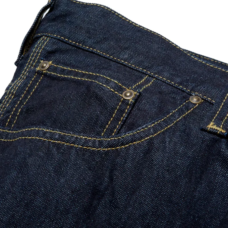 Carhartt Retro Pant Hanford Denim Blue Rinsed-4