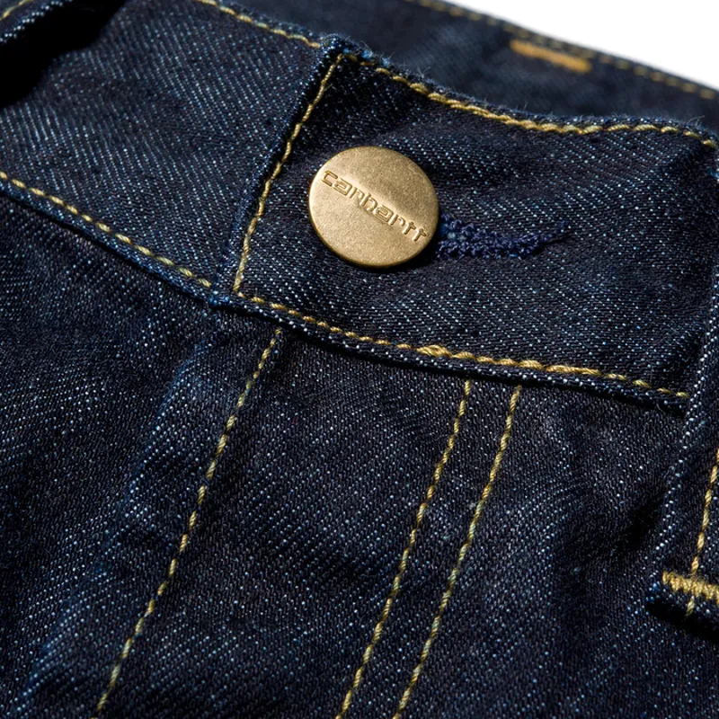 Carhartt Retro Pant Hanford Denim Blue Rinsed-3