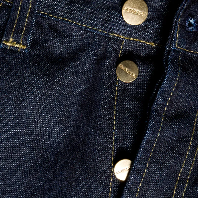 Carhartt Retro Pant Hanford Denim Blue Rinsed-5