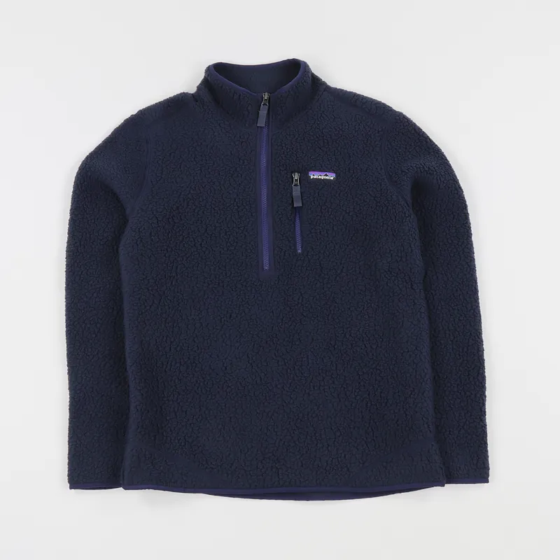 Patagonia Retro Pile Fleece Pullover Navy