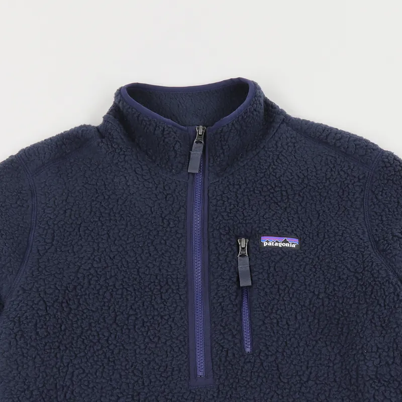 Patagonia Retro Pile Fleece Pullover Navy-1