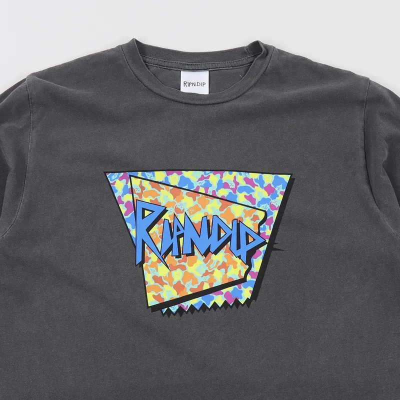 Ripndip Retro T Shirt Black Wash-1