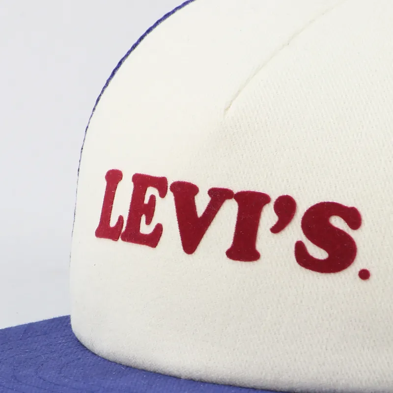 Levis Retro Trucker Cap Blue White-1