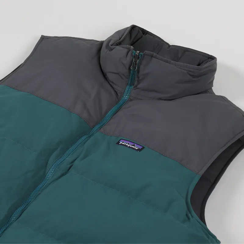 Patagonia Reversible Bivy Down Vest Piki Green-2