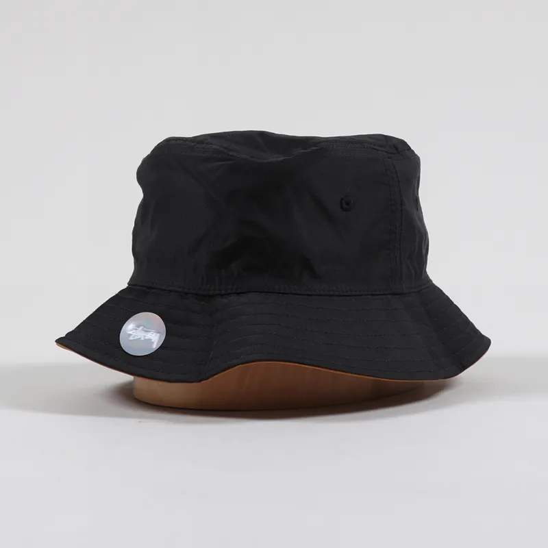 Stussy Reversible Bucket Hat Mustard-1
