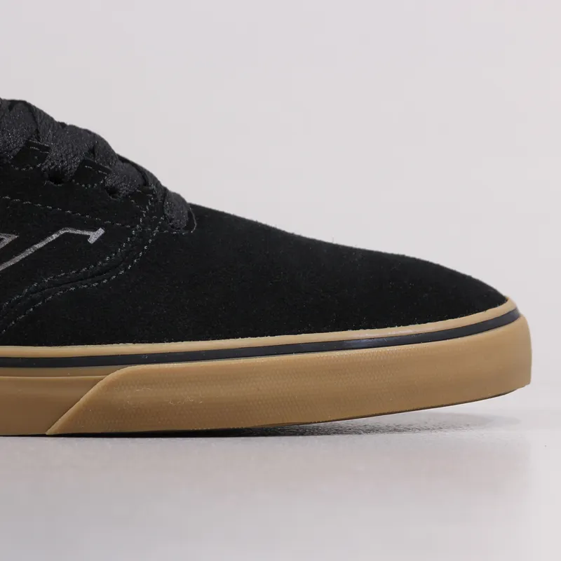 Emerica x Thrasher Reynolds Low Vulc Shoes Black Gum-3