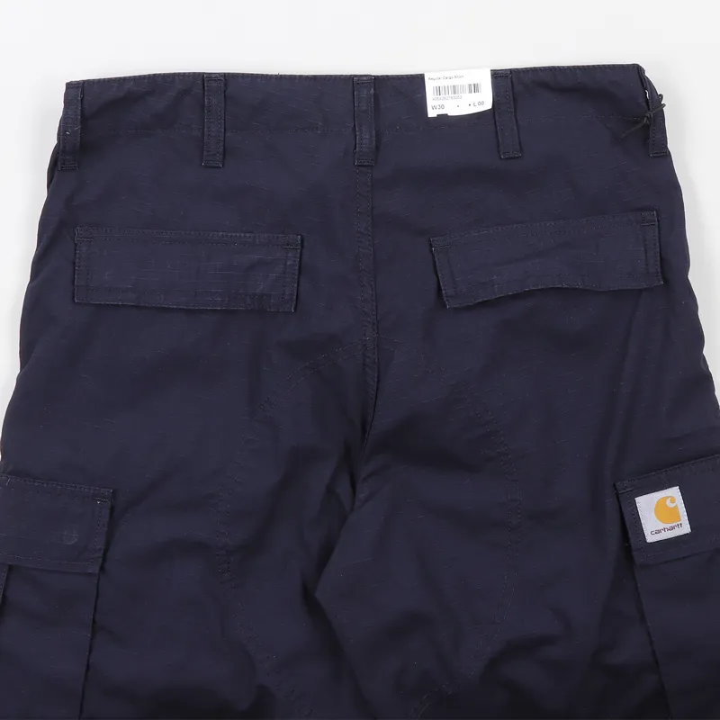 Carhartt Regular Cargo Shorts Navy Rinse-5