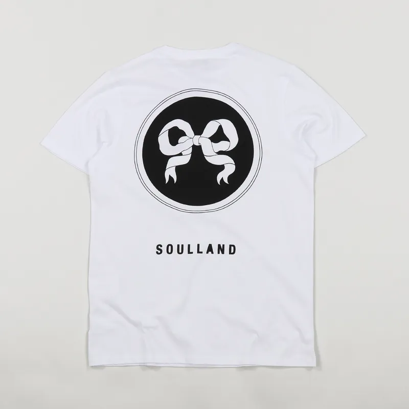 Soulland Ribbon T Shirt White