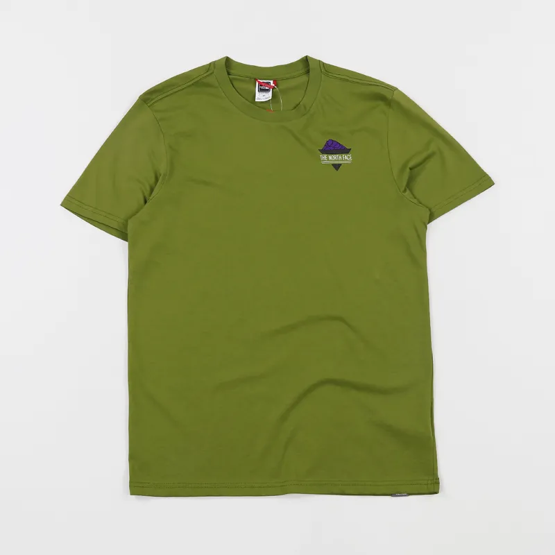 The North Face Ridge T Shirt Fir Green-2