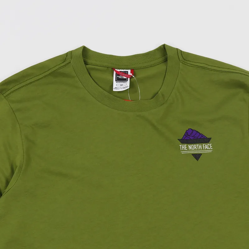The North Face Ridge T Shirt Fir Green-3
