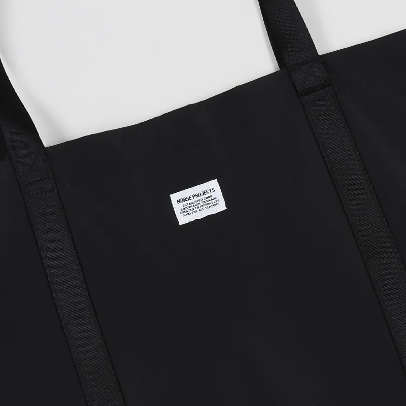 Norse Projects Ripstop Tote Black-1