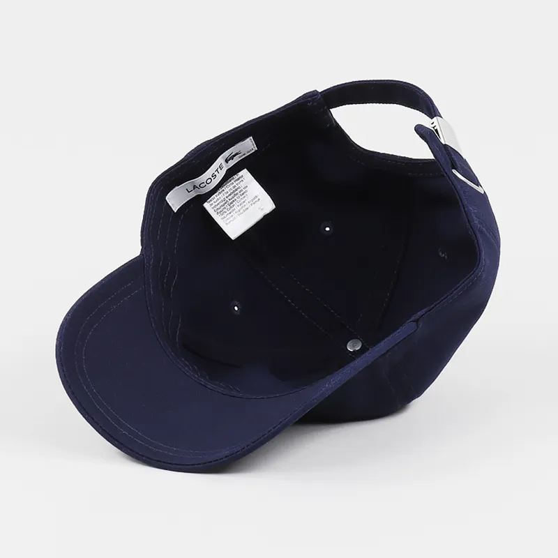 Lacoste Embroidered Crocodile Cap Navy Blue-2