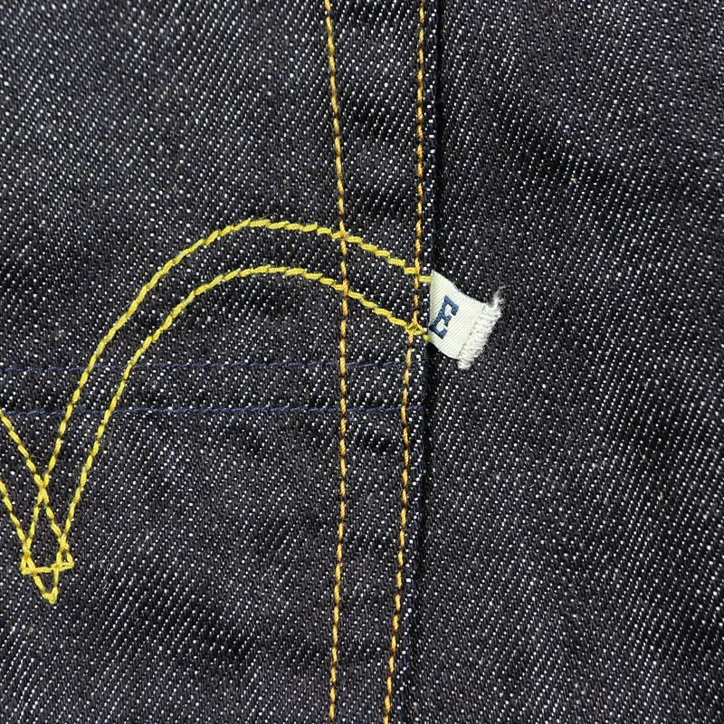 Edwin Denim ED-55 Relaxed Tapered Jeans Dark Blue Denim Rinse-3