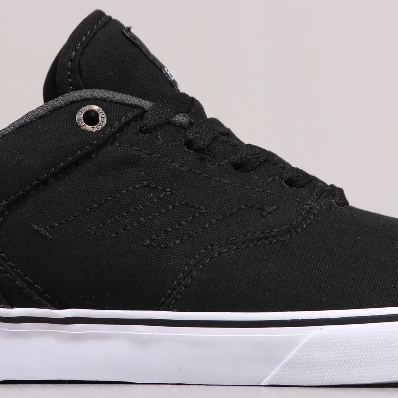 Emerica The Reynolds Low Vulc Shoe Black White Grey-2