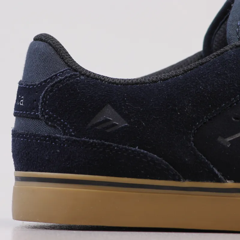 Emerica The Reynolds Low Vulc Shoes Navy Gum-1