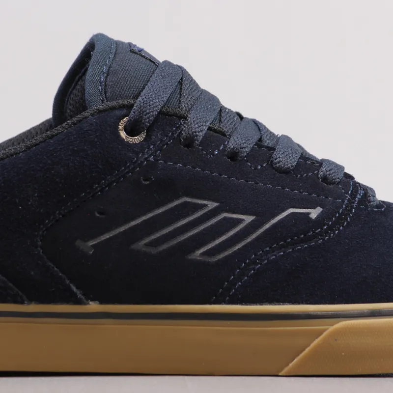Emerica The Reynolds Low Vulc Shoes Navy Gum-2