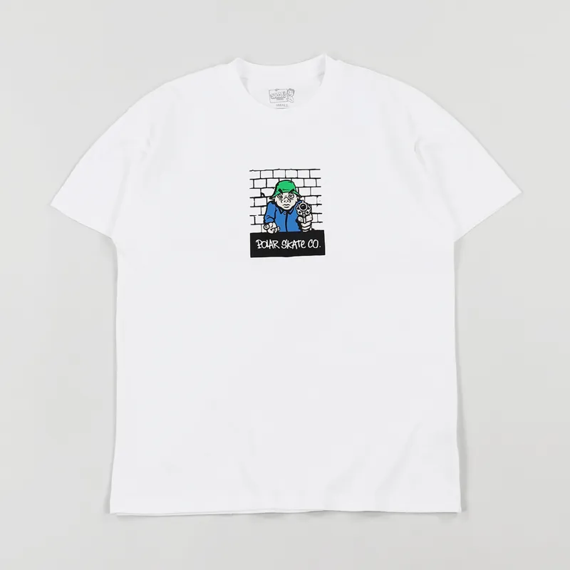 Polar Skate Co. Robbery T Shirt White