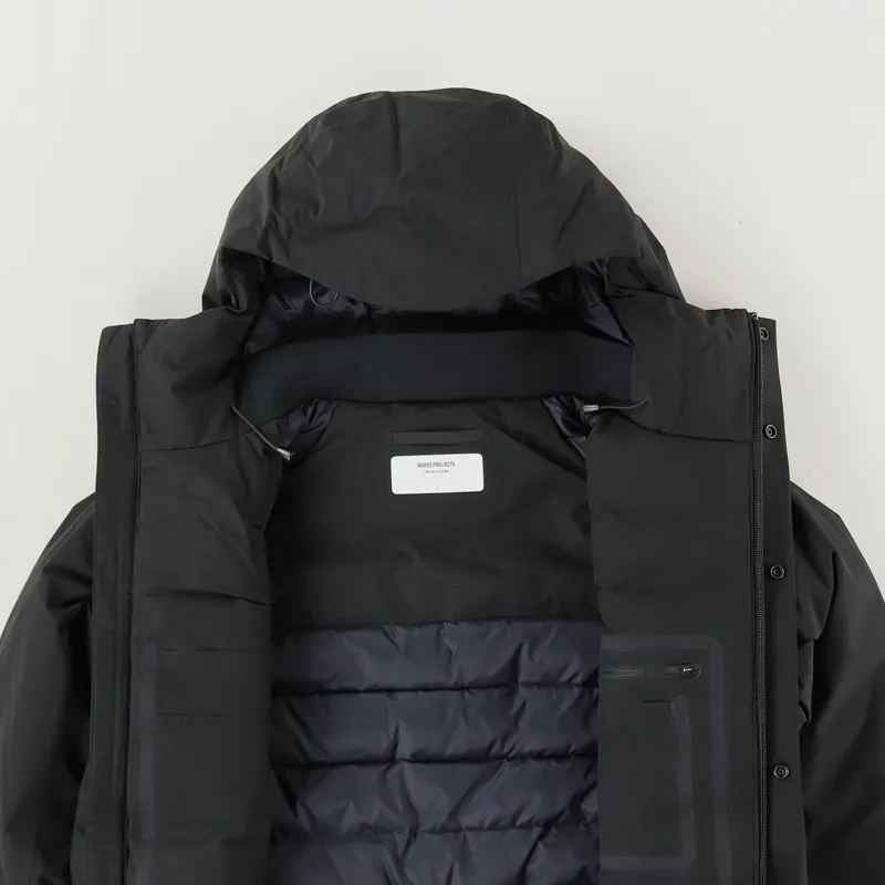 Norse Projects Rokkvi 5.0 GORE-TEX Parka Black-4