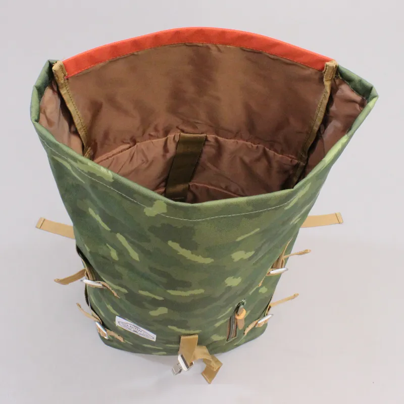 Poler Outdoor Stuff Rolltop Bag Camo Orange-6