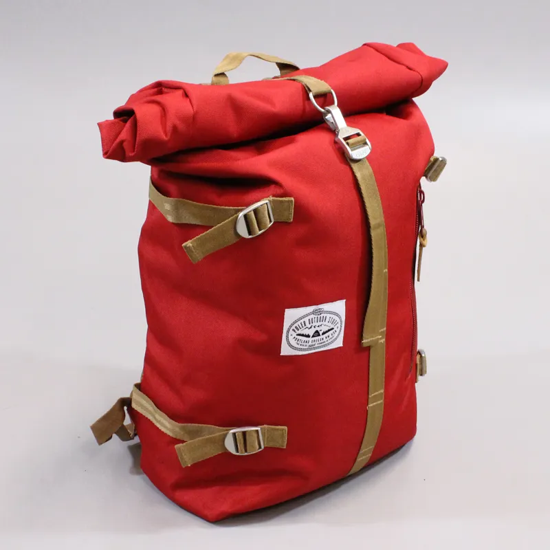 Poler Outdoor Stuff Rolltop Bag Red-1