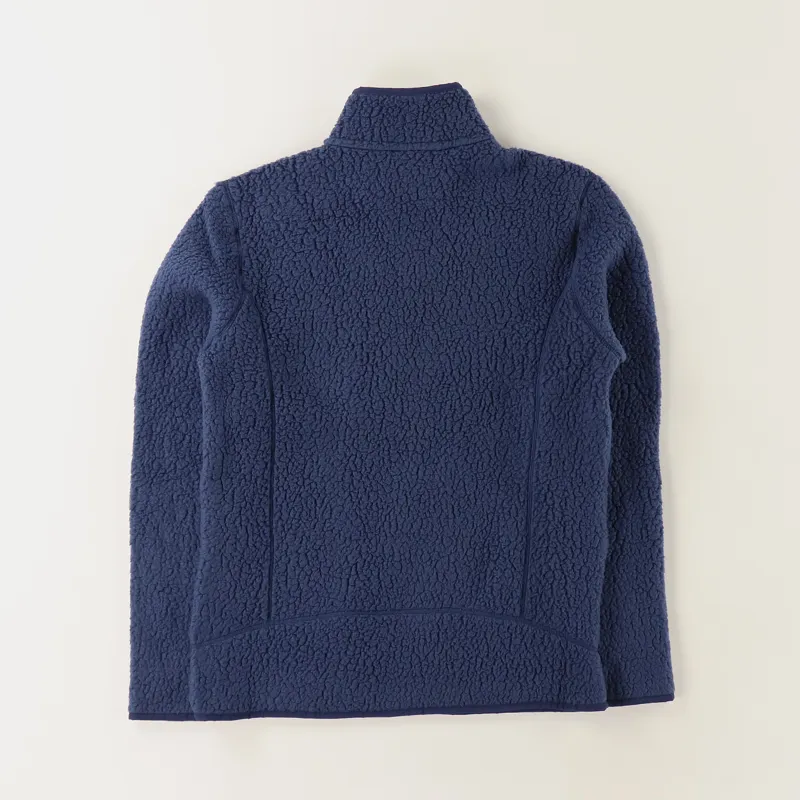 Patagonia Retro Pile Fleece Pullover New Navy-3