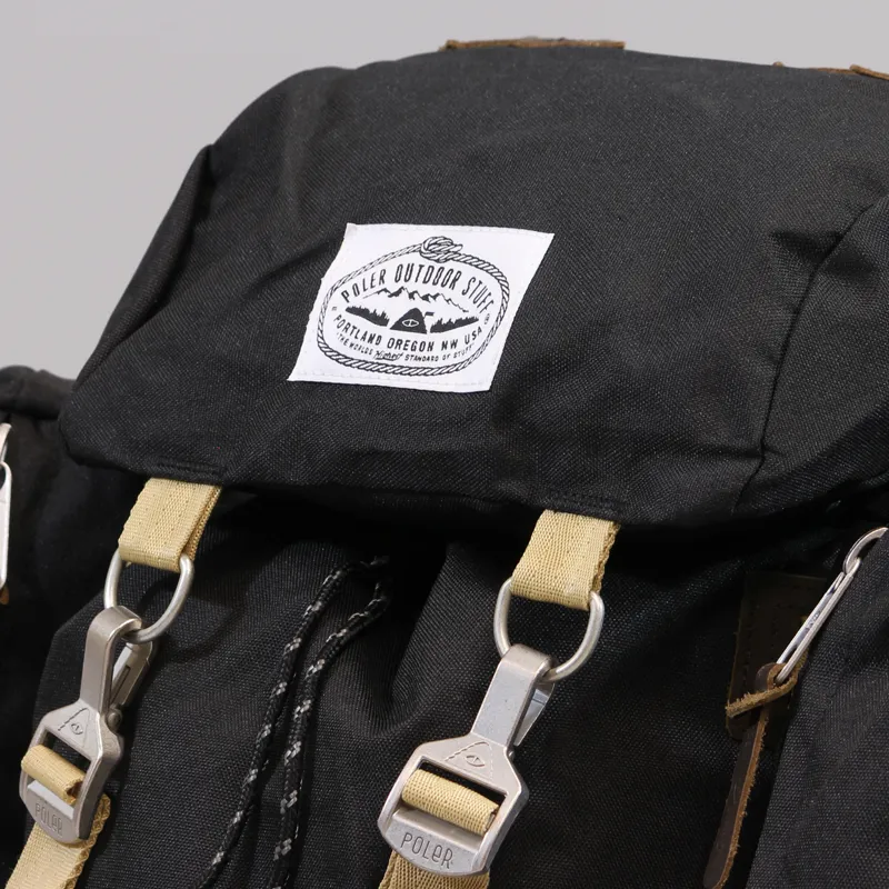 Poler Outdoor Stuff Rucksack Black-1