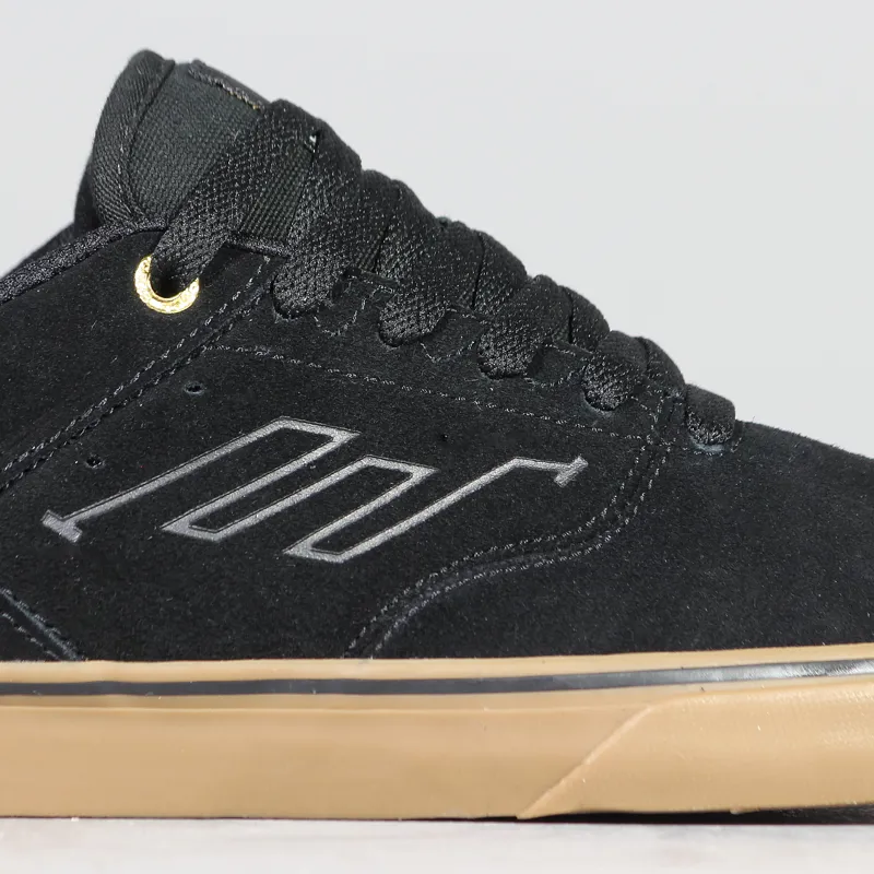 Emerica Reynolds Low Vulc Shoes Black Gum-2