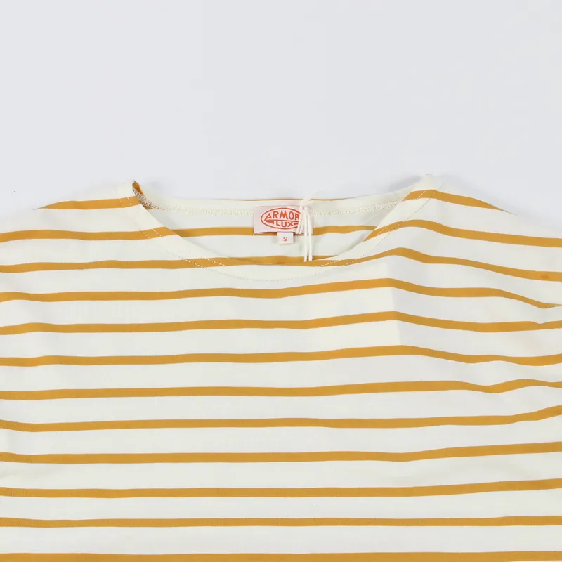 Armor Lux Sailor Mariniere Long Sleeve T Shirt Yellow-1