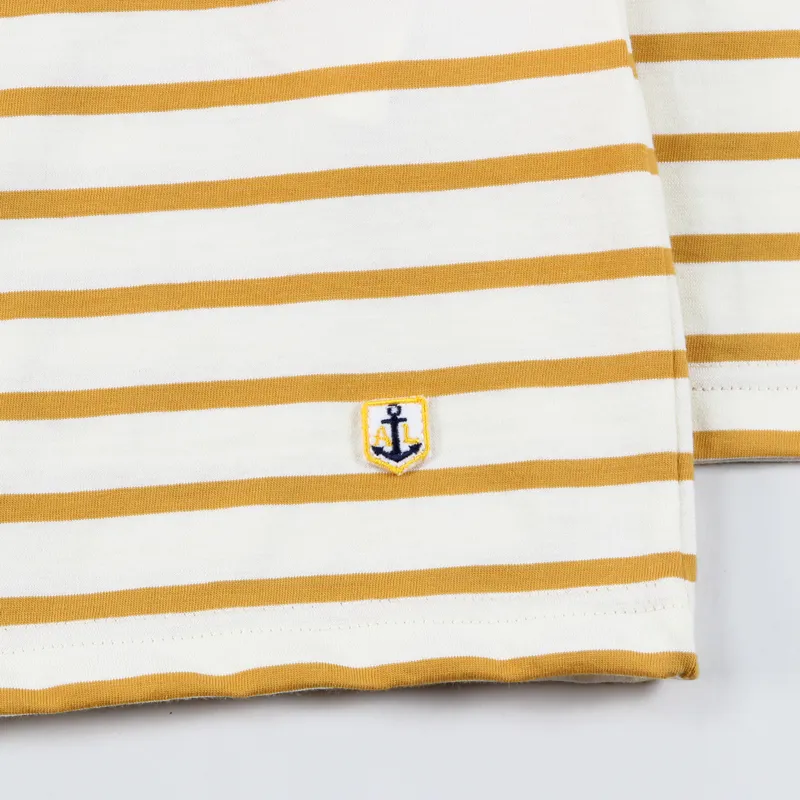 Armor Lux Sailor Mariniere Long Sleeve T Shirt Yellow-2