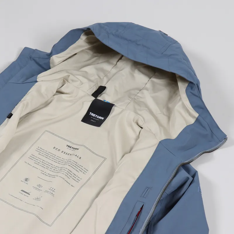 Tretorn Sarek 72 Jacket Stone Blue-4