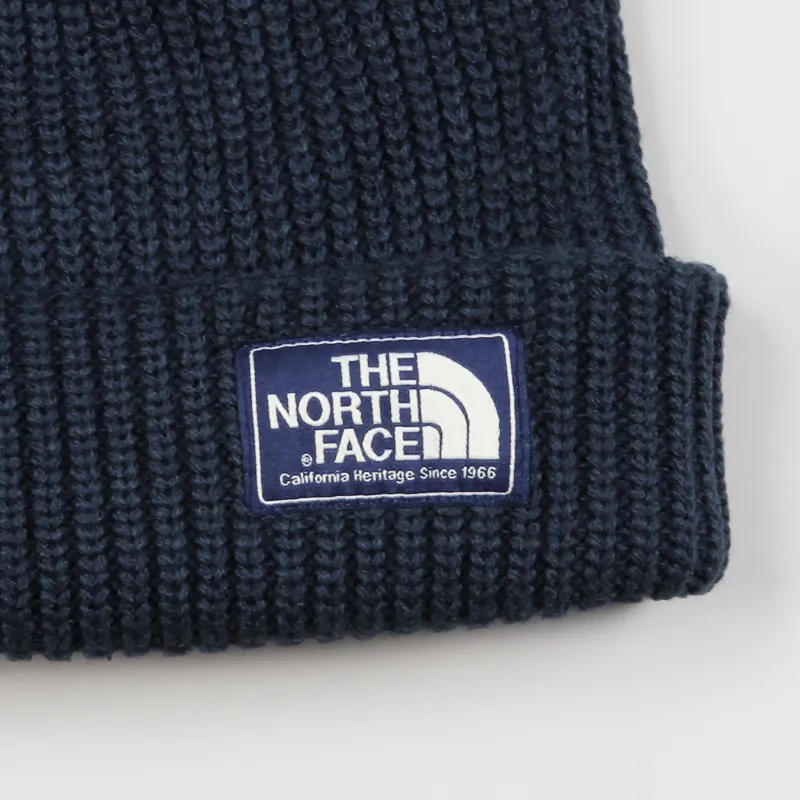North face salty dog beanie navy sales