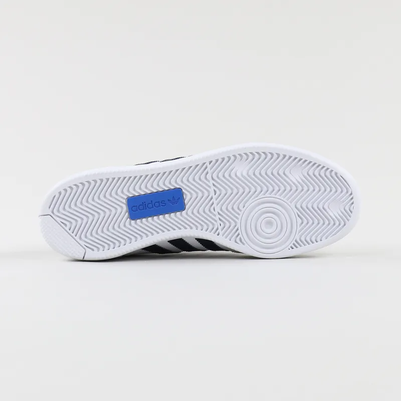 Adidas Skateboarding Samba ADV Shoes White Navy Gold-8