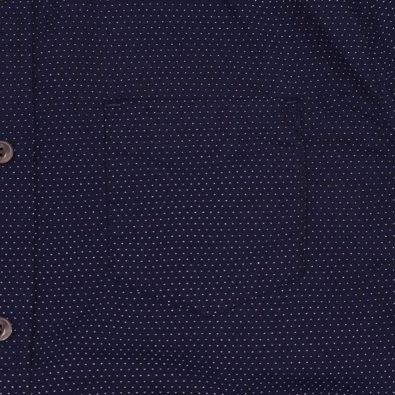 Penfield Samson Short Sleeve Shirt Navy Dot-2