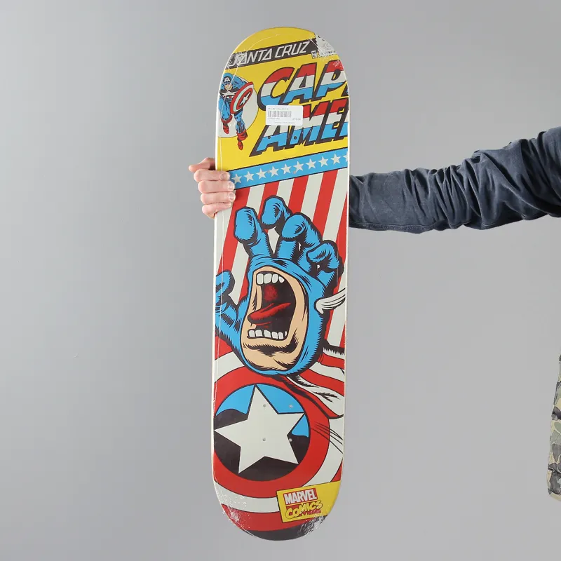 Santa Cruz Marvel Collaboration Captain America Screaming Hand