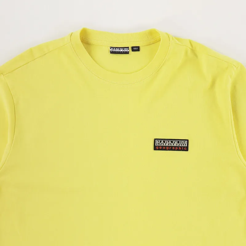 Napapijri Sase T Shirt Yellow Sunshine-1