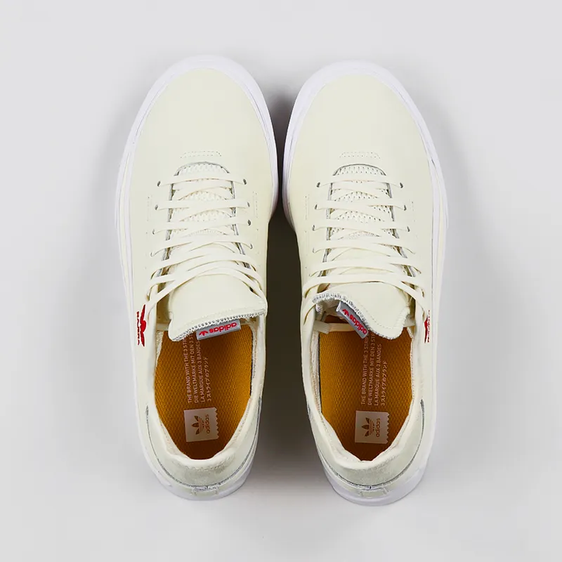 Adidas Skateboarding Sabalo Shoes White Red-8