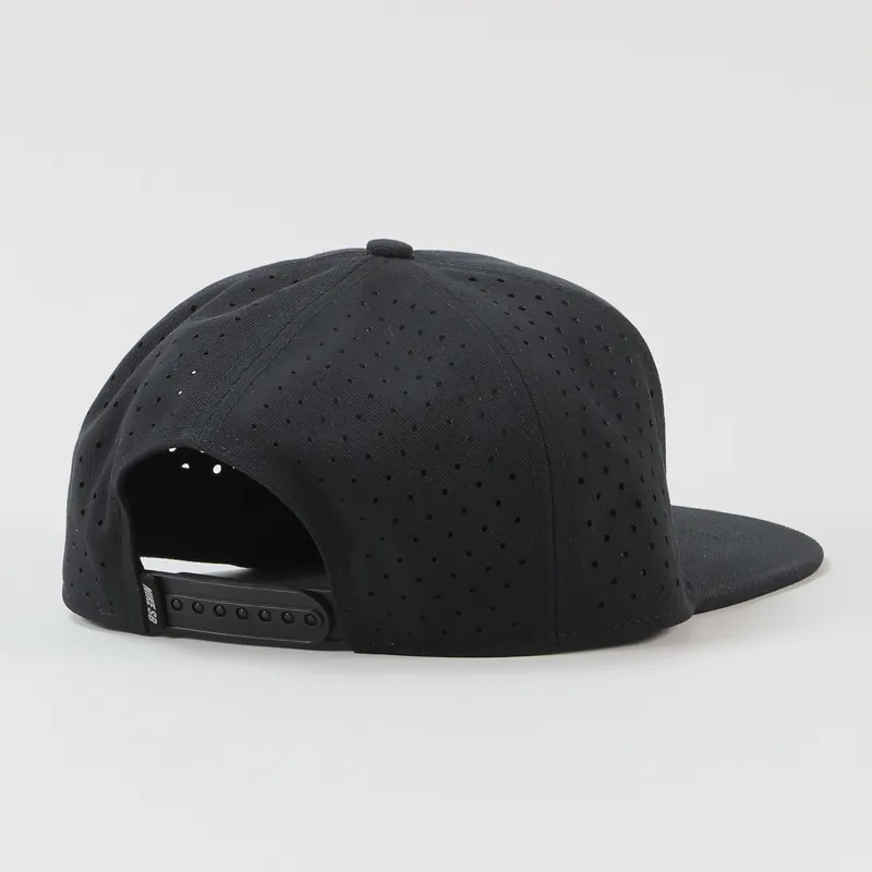 nike sb aerobill pro black mens snapback hat