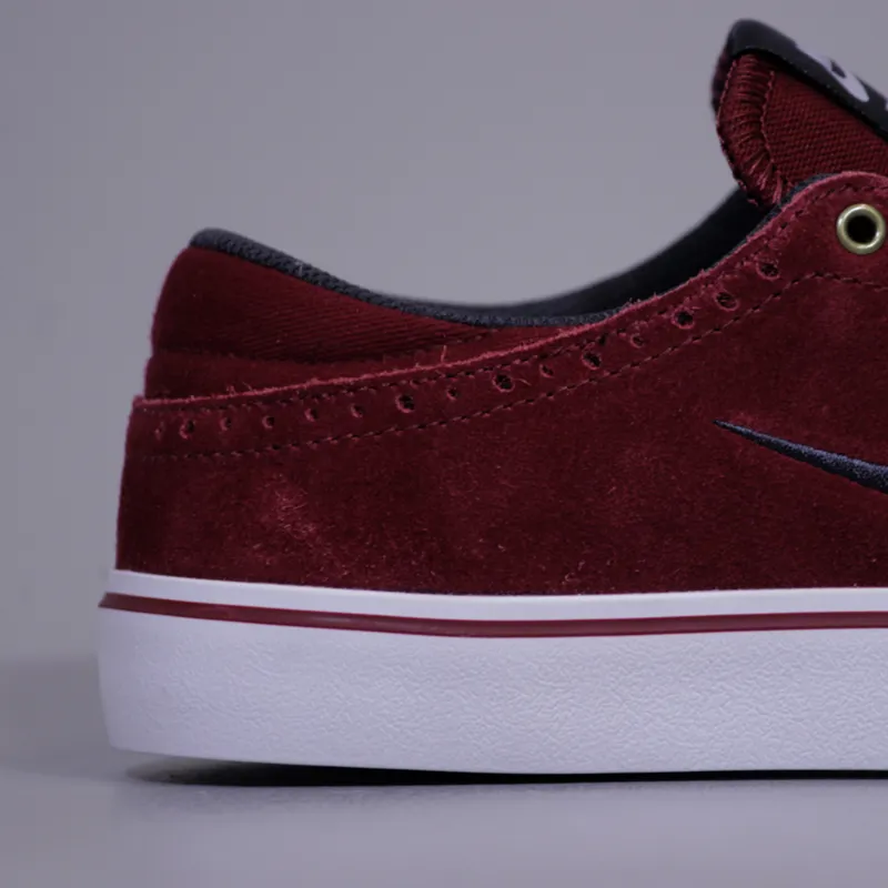 Nike SB Team Edition Shoes Red Anthracite White-1