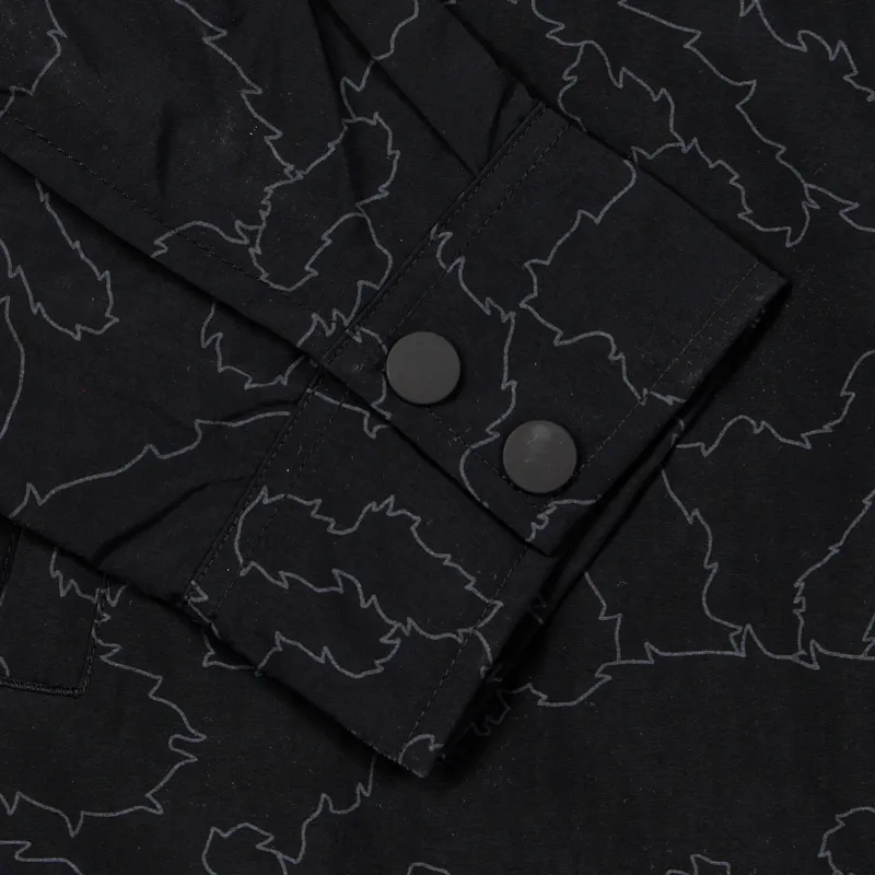 Nike SB x Poler Outdoor Stuff Mens Print Coach Jacket Black