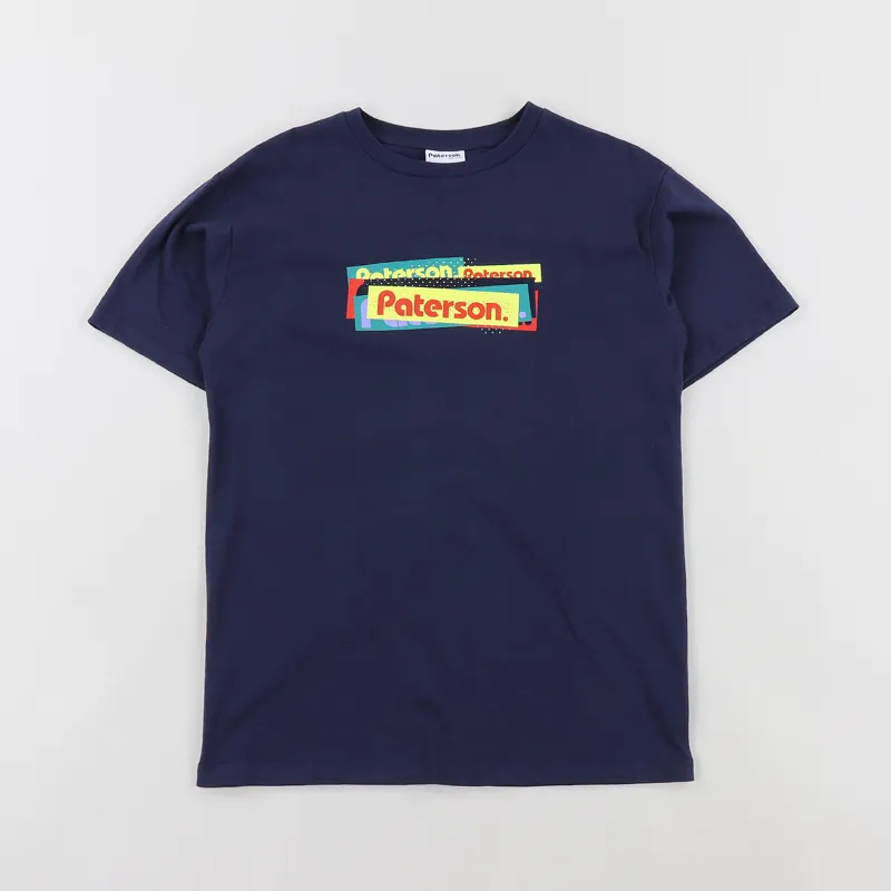Paterson Scatter T Shirt Navy