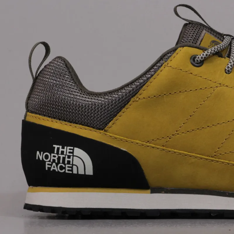 The North Face Mens Scend Leather Arrowwood Yellow Taupe Green-1