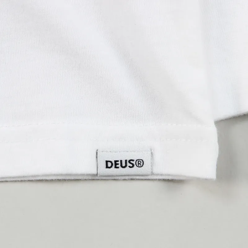 Deus Ex Machina Scorpio Long Sleeved T Shirt White-3