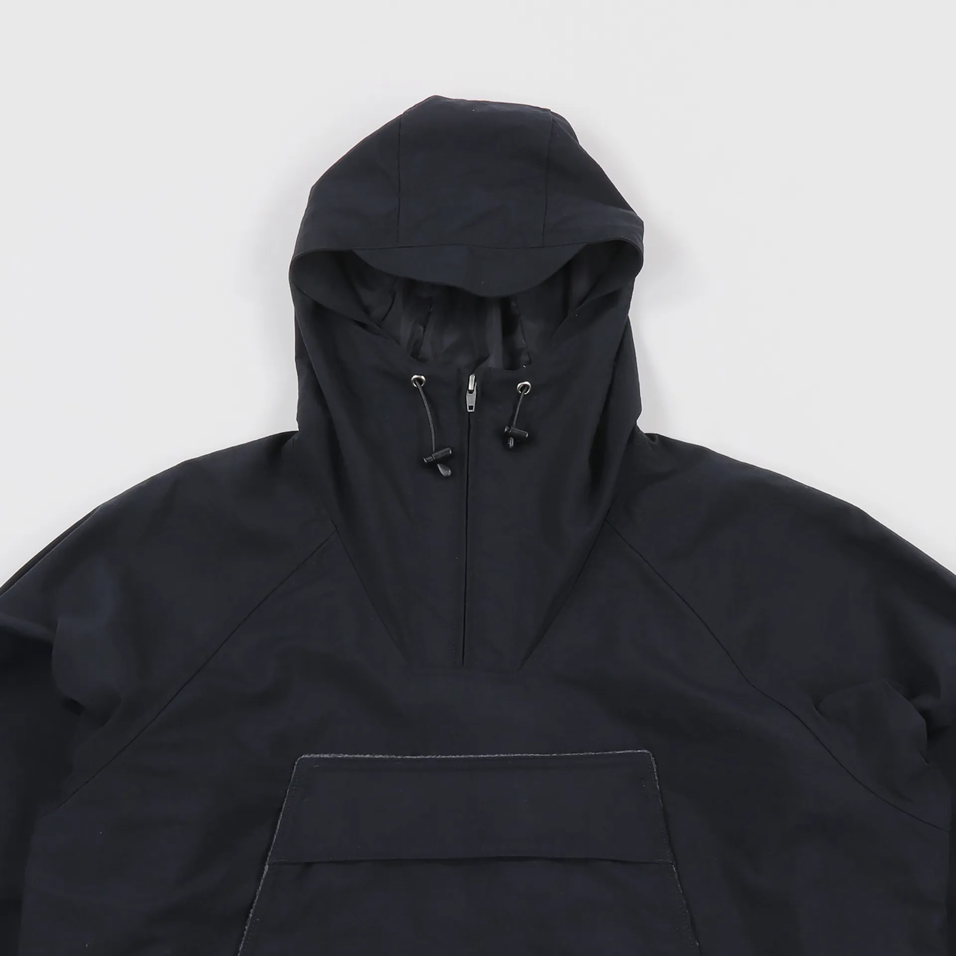 Battenwear Mens Outdoor USA Travel Scout Anorak Jacket Black