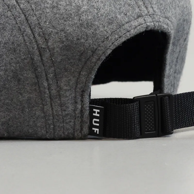 Huf Script Volley 5 Panel Cap Grey-3