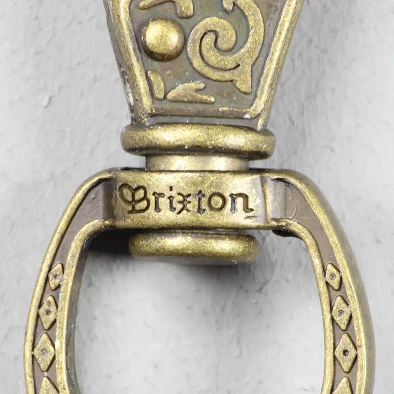 Brixton Scroll Key Clip Bronze-1
