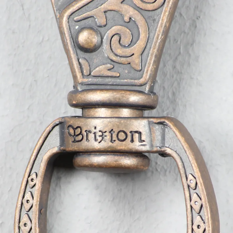 Brixton Scroll Key Clip Copper-1