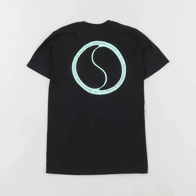 Stussy S Dot T Shirt Black