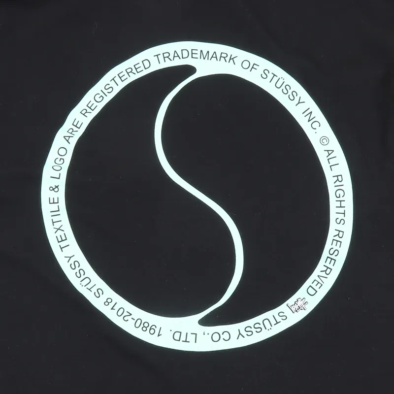 Stussy S Dot T Shirt Black-3