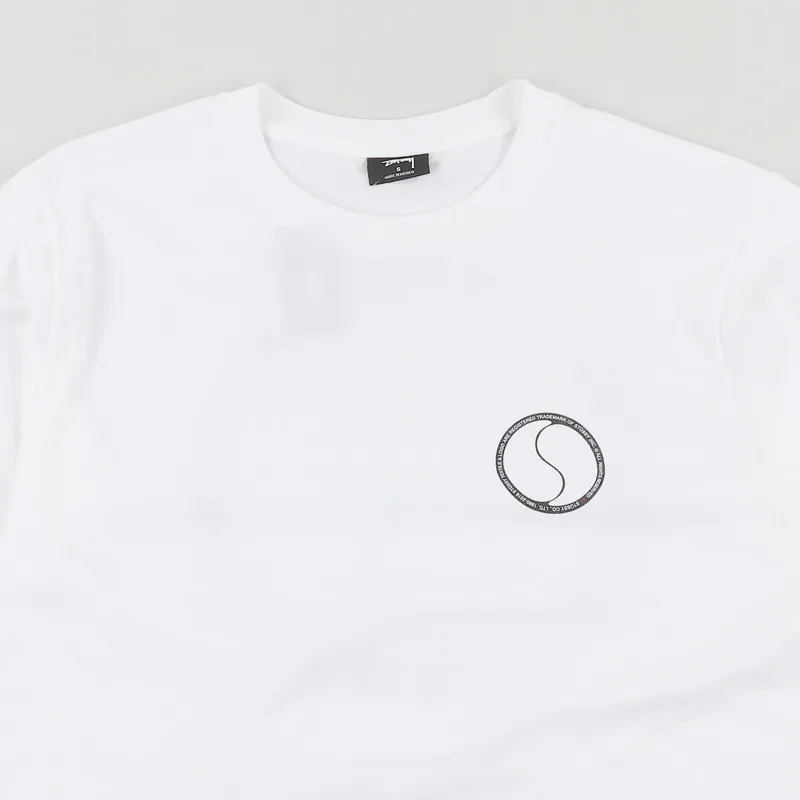 Stussy S Dot T Shirt White-2